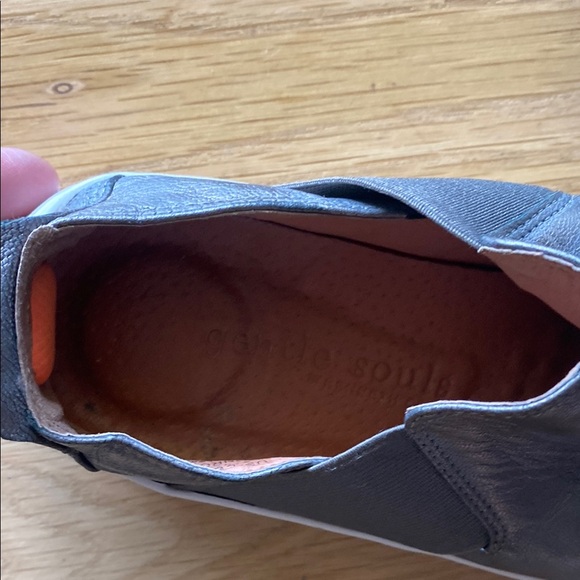 Gentle Souls Silver Athletic Slip-On Shoes - Picture 4 of 5